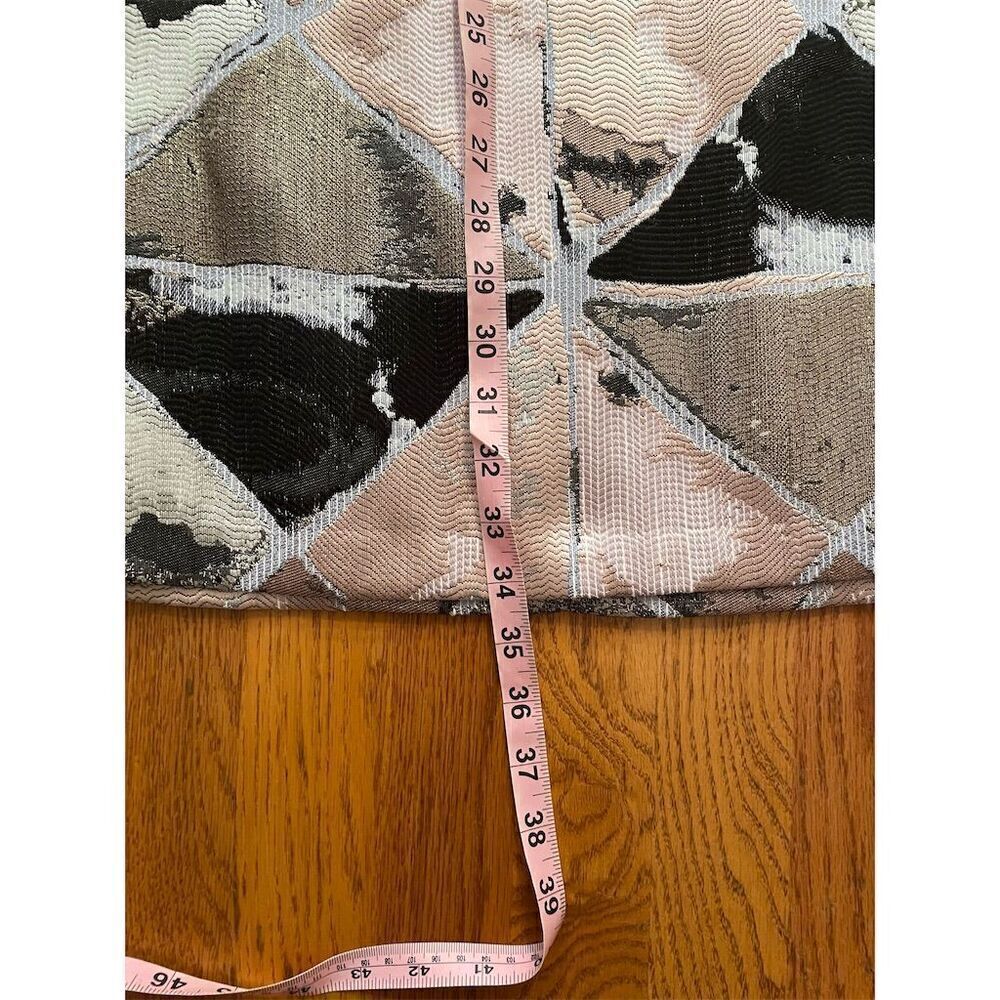 Vince Camuto Women's Geometric Jacquard Sheath Dress Size 12 Multicolor - Picture 12 of 12